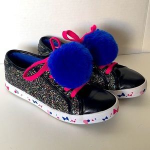 Disney Minnie Mouse Rock the Dots Pom Tennis Shoes